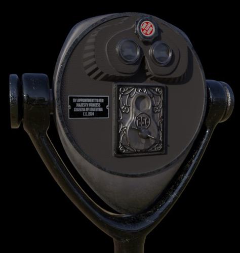 "Tower viewer" pay binoculars preview image
